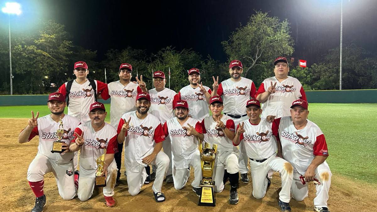 Strikeout es bicampeón de la Liga de Softbol Periodística en Culiacán