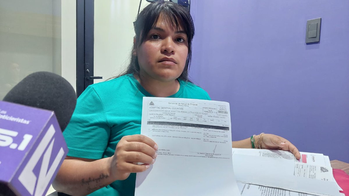 Syomara solo busca lo justo para su esposo quien hace un año fue atropellado, en Guamúchil