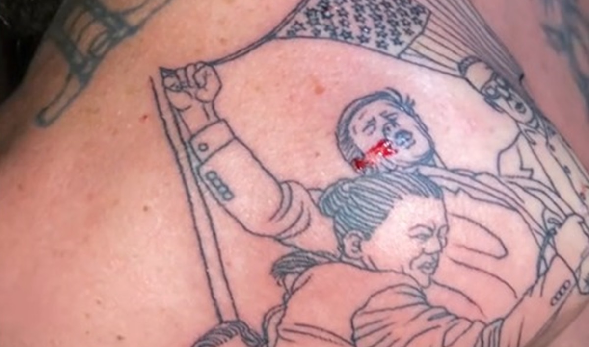 Viral | ¿Es fan de Trump? Hombre se tatúa escena del atentado