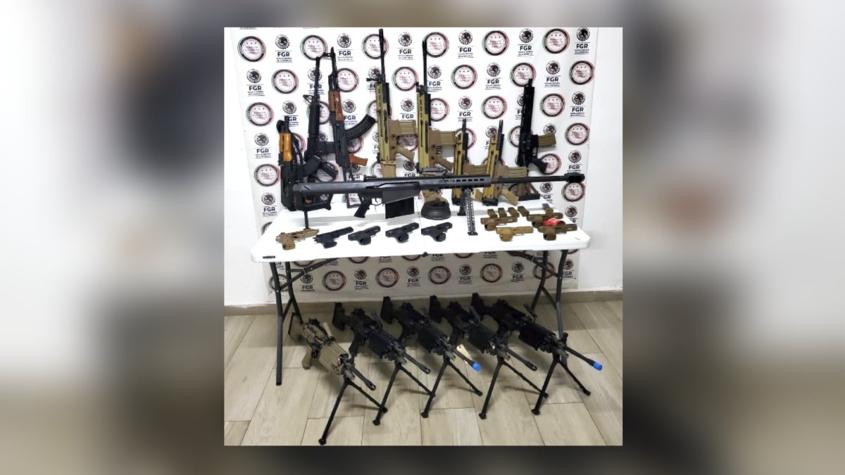 Luis y Ángel transportaban nueve armas cortas y un fusil Barrett, son detenidos en Ahome y vinculados a proceso