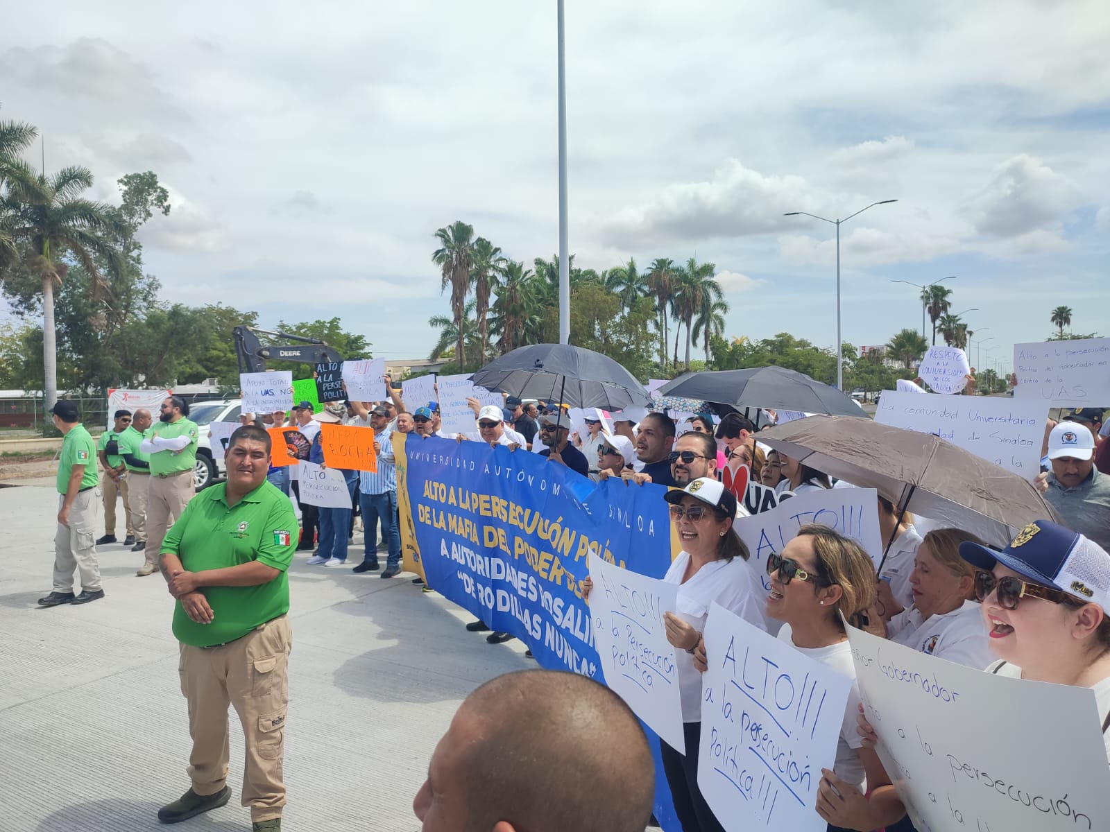 De mal gusto manifestación de trabajadores de la UAS, le faltaron al respeto al gobernador: Vargas