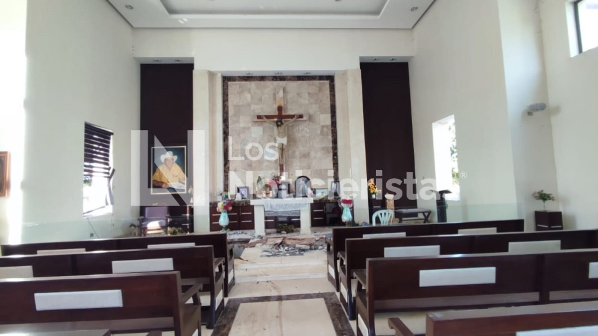 Nadie ha solicitado reparación del daño: FGE no tiene avances en la profanación de la capilla de Los Dámaso