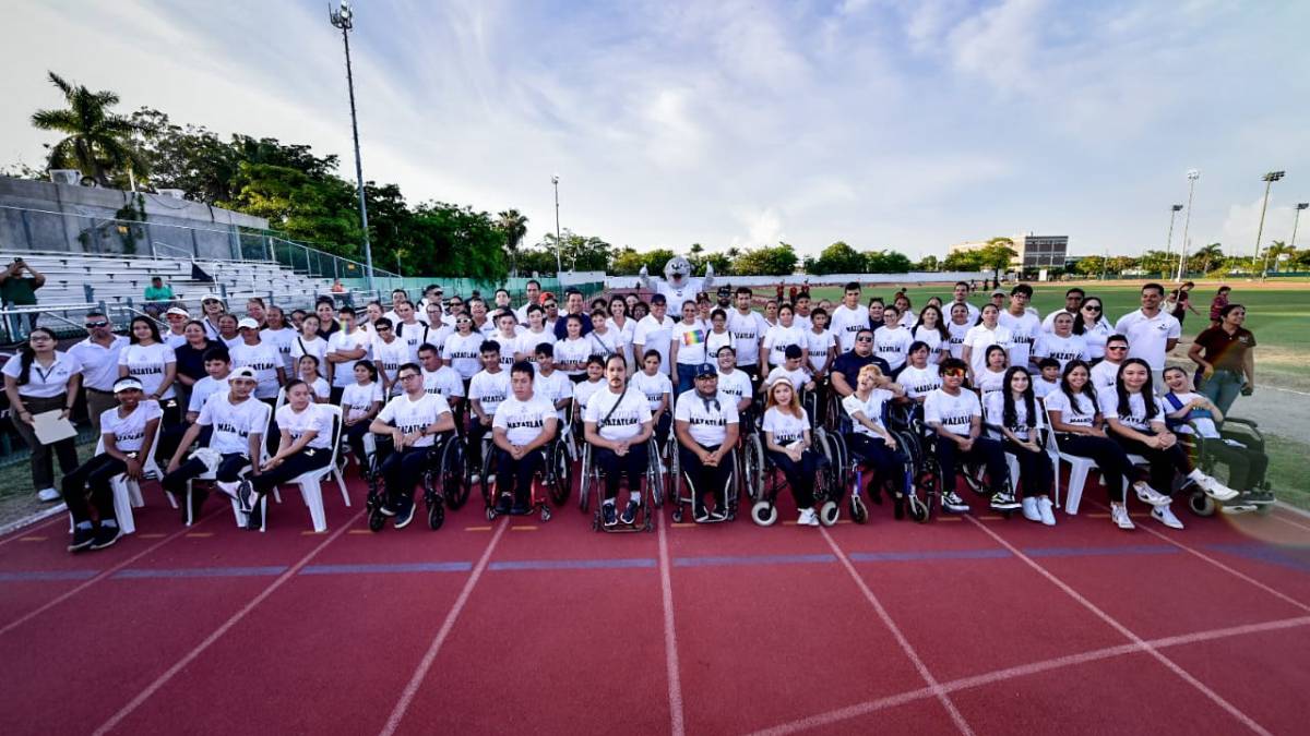 ¡Por el Tricampeonato! 78 deportistas en Mazatlán son abanderados para participar en los Juegos Paranacionales Conade
