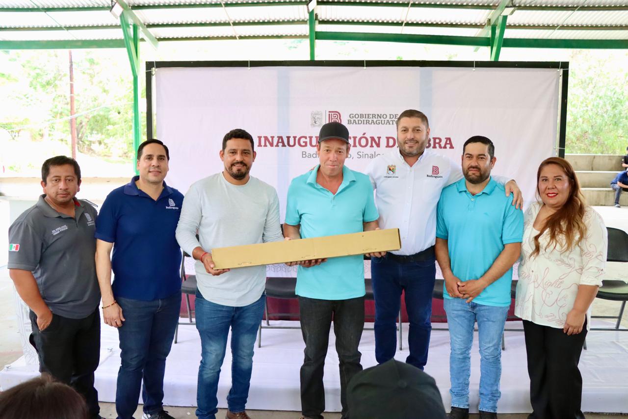 ¡Más de 7 mil luminarias se han instalado en Badiraguato! Alcalde inaugura alumbrado público en Tameapa