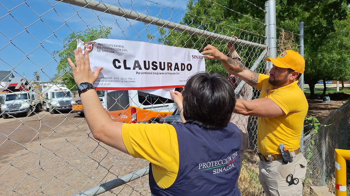 Clausuran planta de gas en Juntas del Humaya tras explosión y por instrucción del gobernador