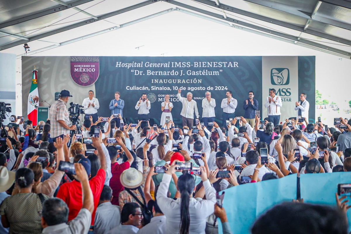 Sinaloa aumentó número de trabajadores de la Salud: Zoe Robledo en inauguración de HGC