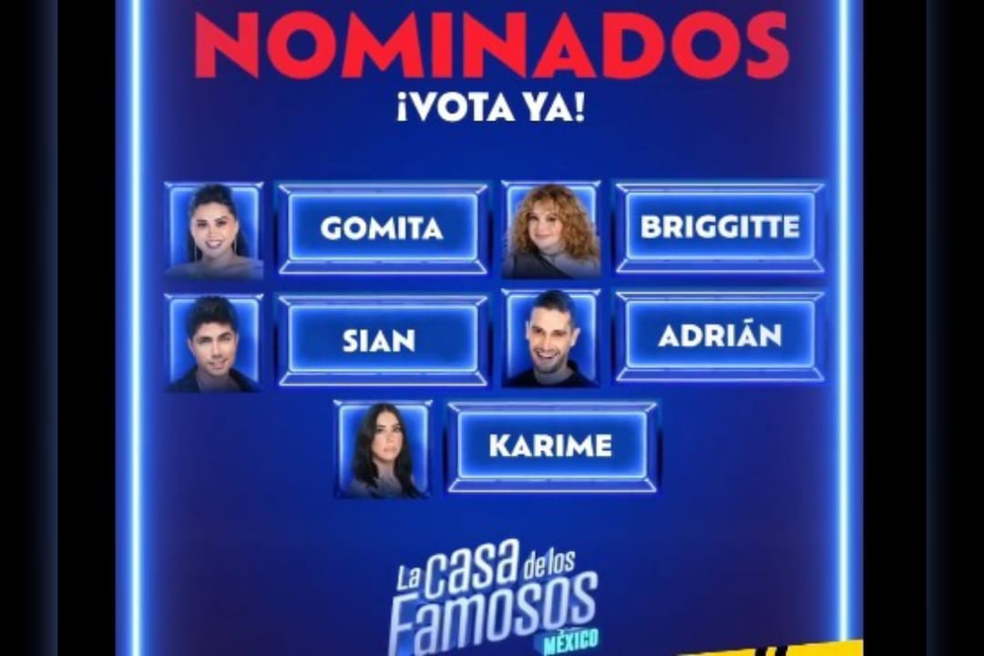 La Casa de los Famosos | Con sorpresas en el proceso de nominación, aquí los cinco de la tabla