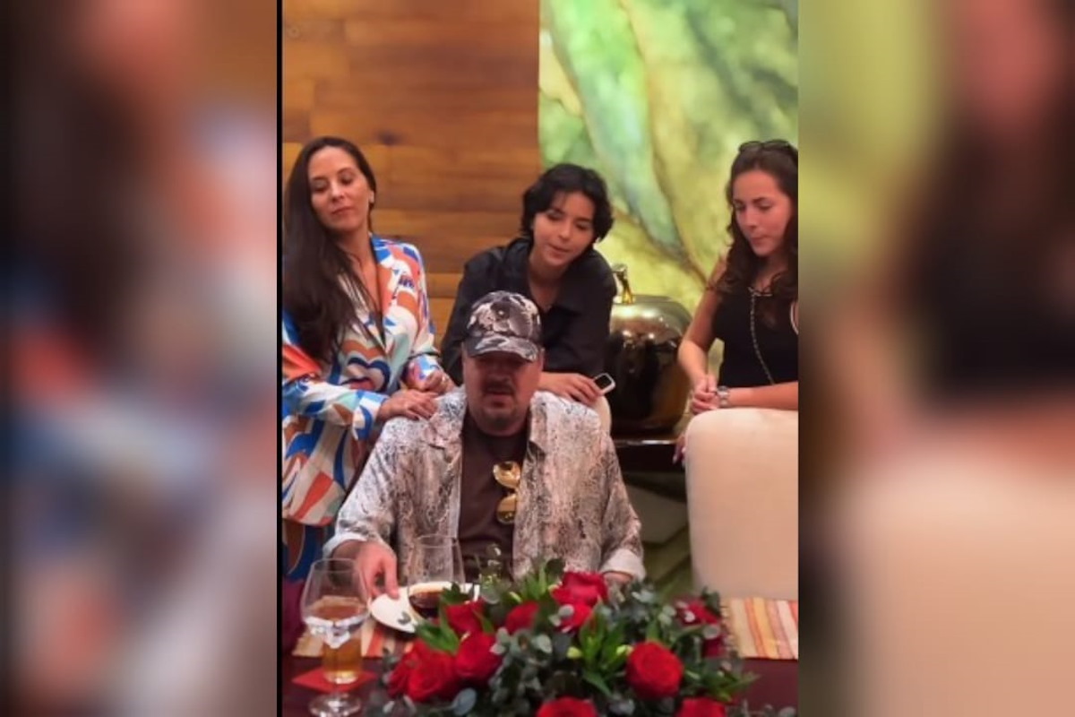Video | Pepe Aguilar celebra su cumpleaños, y presume relación con su yerno Christian Nodal