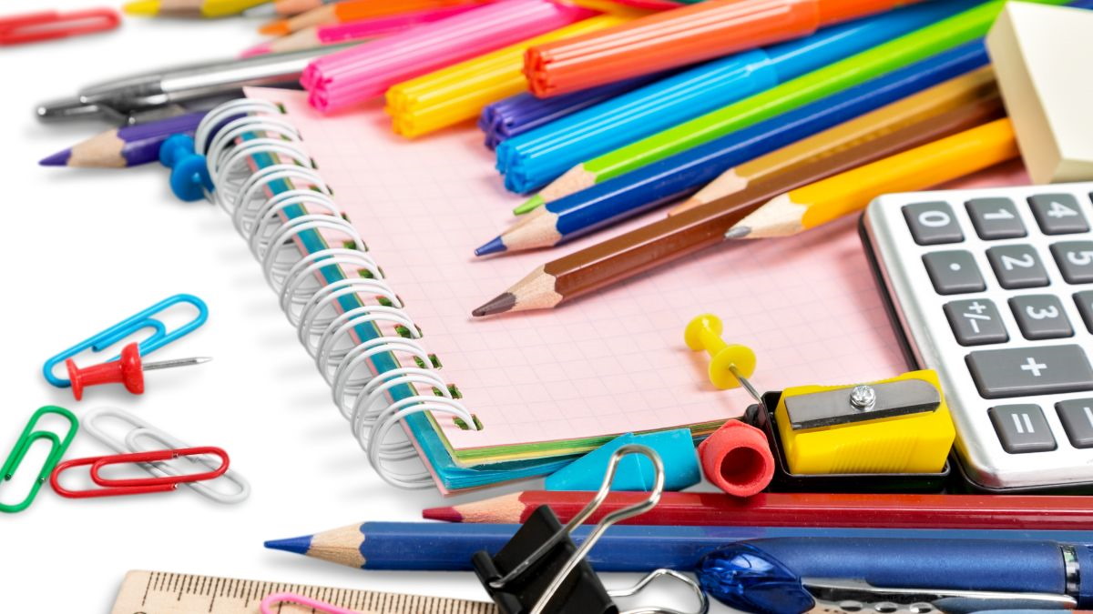Útiles escolares para el regreso a clases