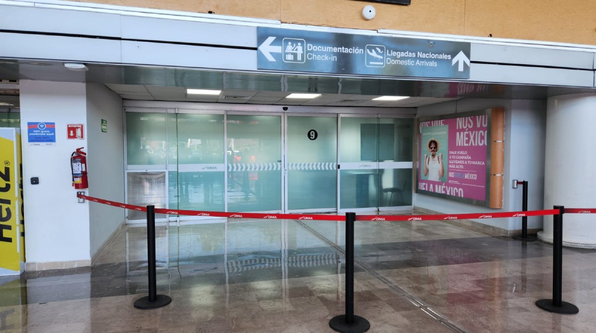 Cierran el Aeropuerto Internacional de Culiacán por tremendo aguacero