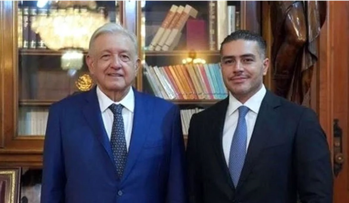 AMLO y Omar García Harfuch