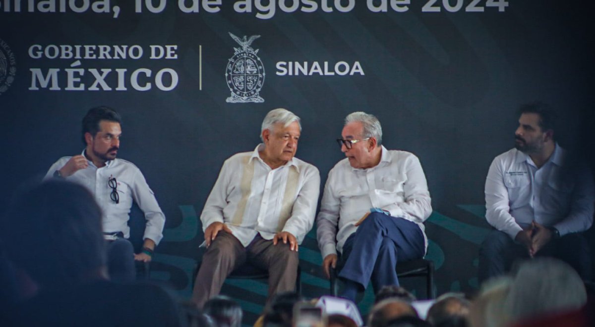 “Él sabe que en Sinaloa lo queremos mucho”: Rocha a AMLO en inauguración IMSS-Bienestar