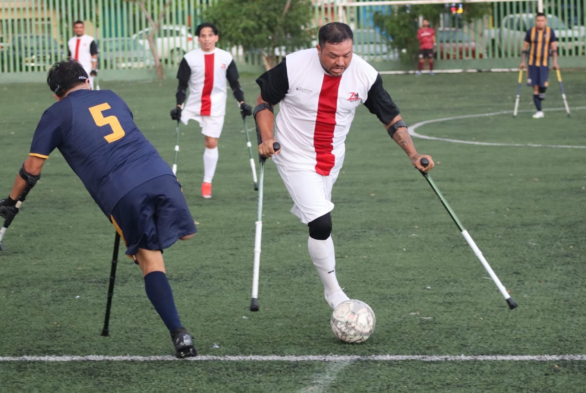 Zorros de Sinaloa golea en la Liga Nacional de Futbol para Amputados en Mazatlán