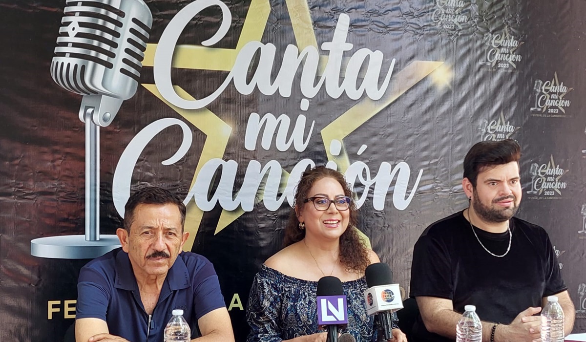 Anuncian tercera edición del concurso ‘Canta mi Canción’, en Ahome