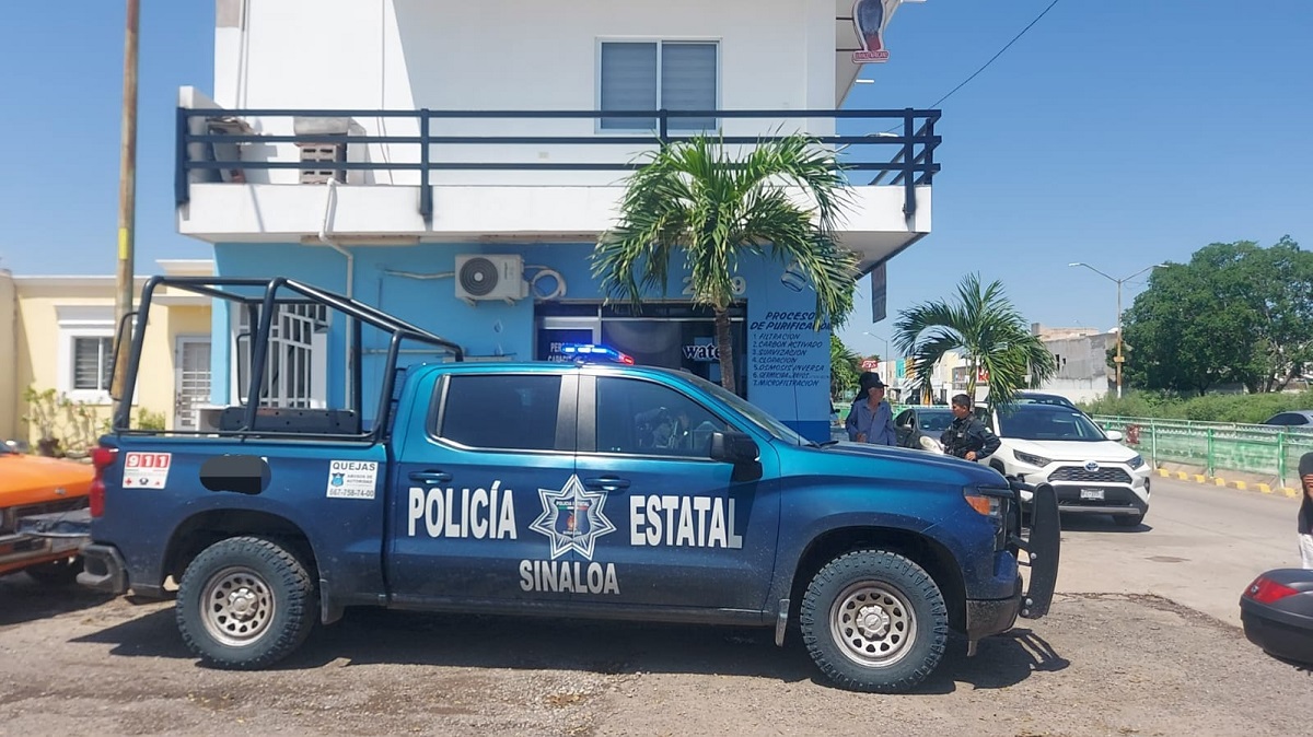Balean a un hombre en presunto asalto a purificadora en Valle Alto, Culiacán