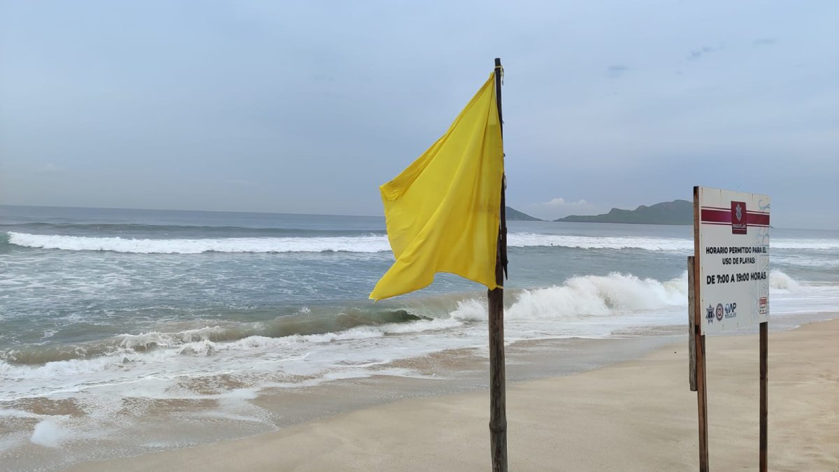 ¿Saldrás a la playa? Este domingo se pronostica mar de fondo, con oleaje de 2.5 metros en Sinaloa