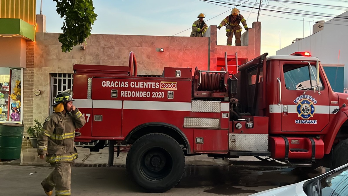 Conato de incendio en tortillería de Guasave moviliza a cuerpos de rescate