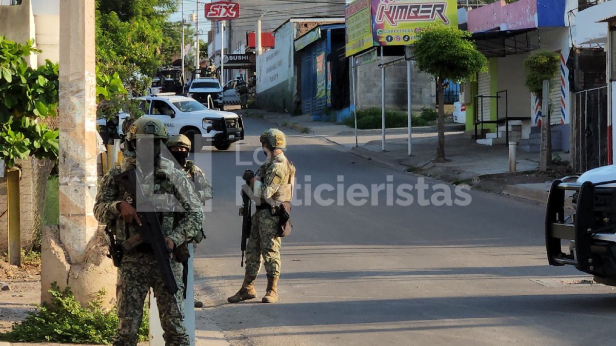 Cae el Ejército Mexicano y Guardia Nacional a Los Huizaches de Culiacán