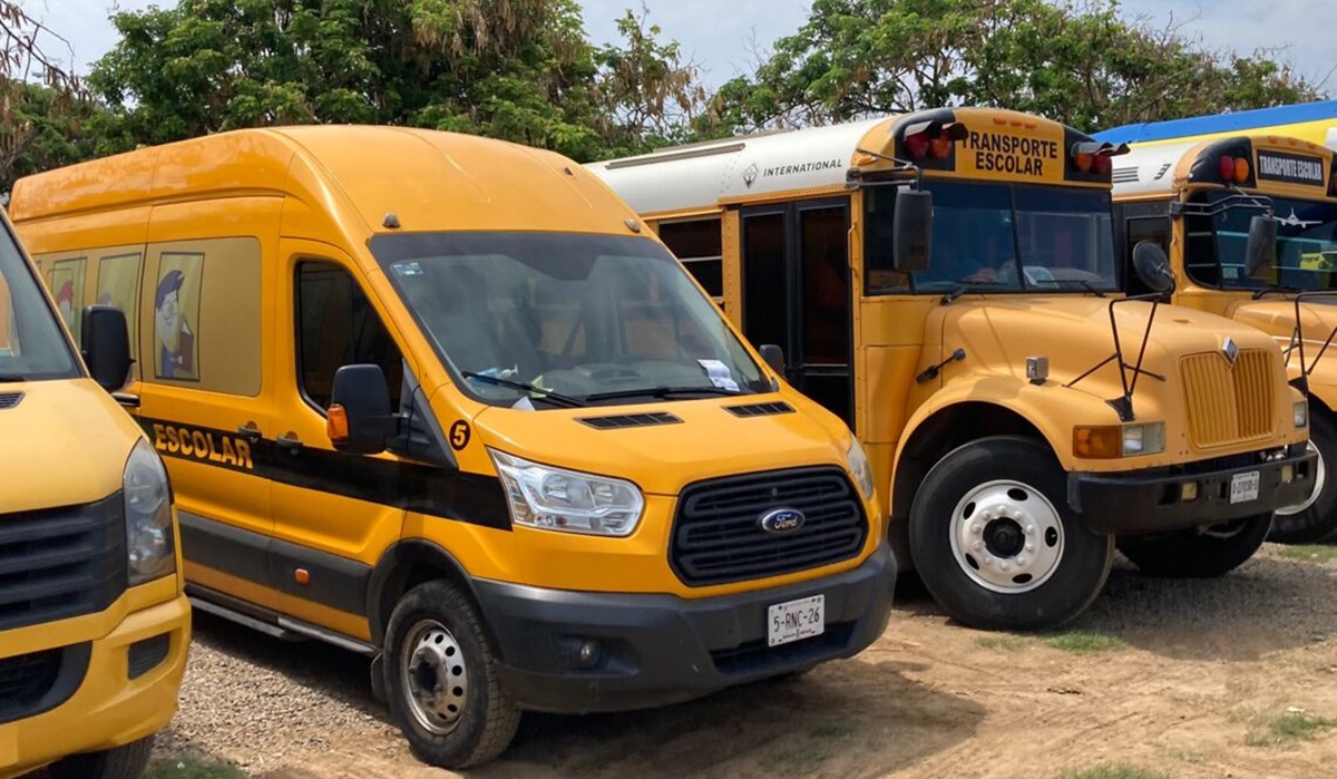 Vialidad y Transporte en Mazatlán realiza revisiones en camiones escolares
