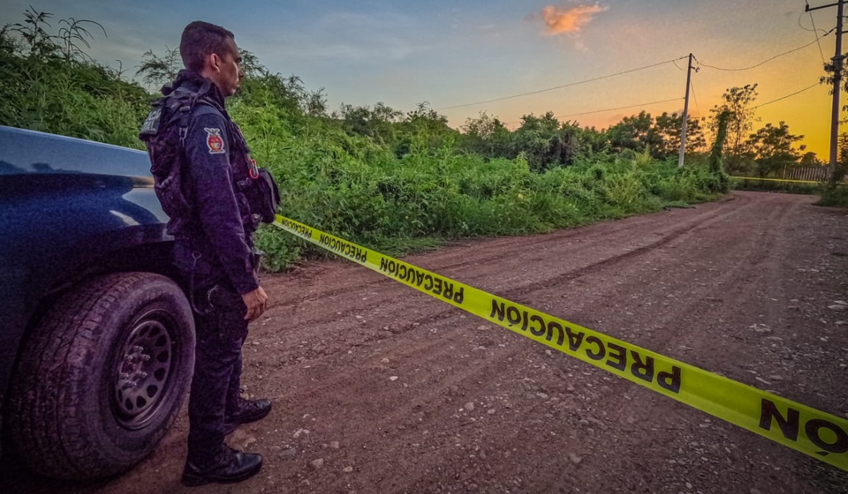 Localizan a hombre sin vida en camino de terracería rumbo a El Tule, en San Ignacio, Sinaloa