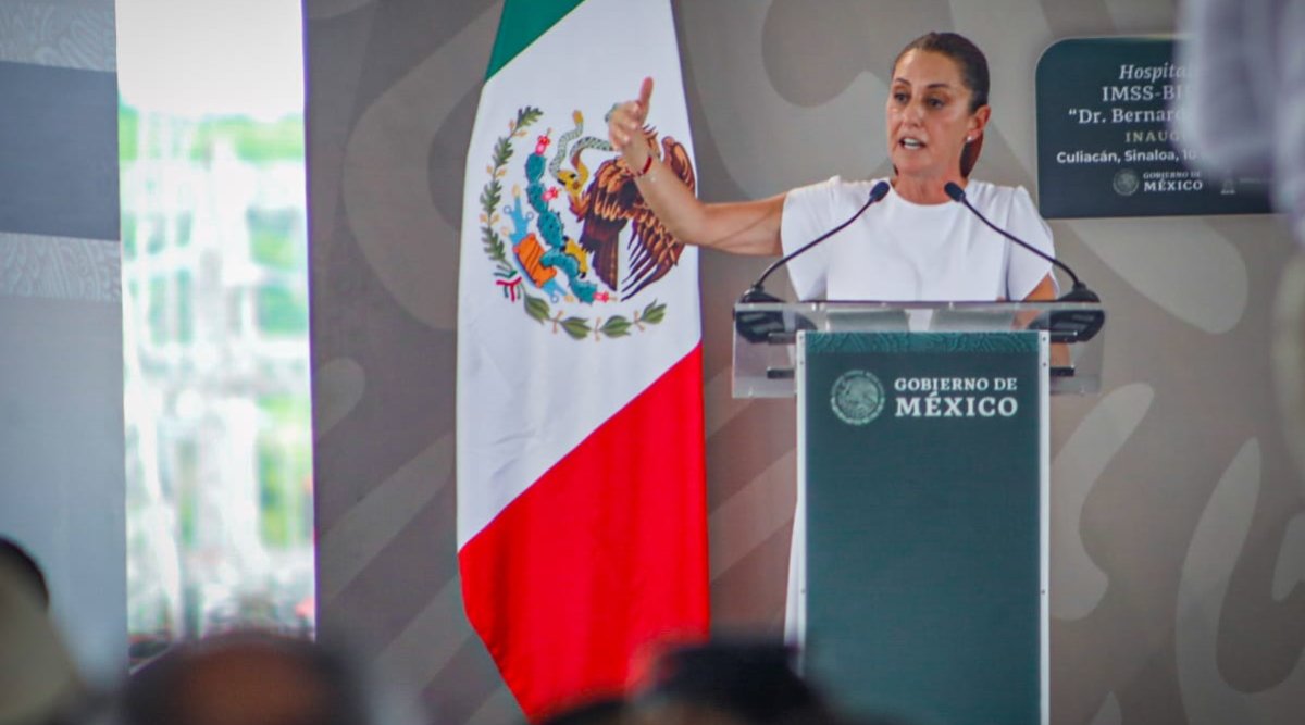 Claudia Sheinbaum asegura que regresará a Sinaloa para traer más obras y proyectos