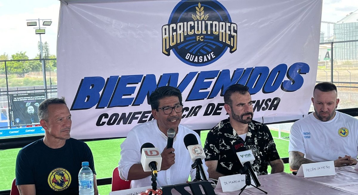 Juego de Agricultores de Guasave y Leyendas del América motiva a jóvenes: Martín Ahumada
