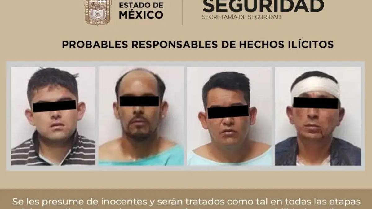 Cobraban hasta 2 mdp; detienen a grupo delictivo que extorsionaba en Edomex