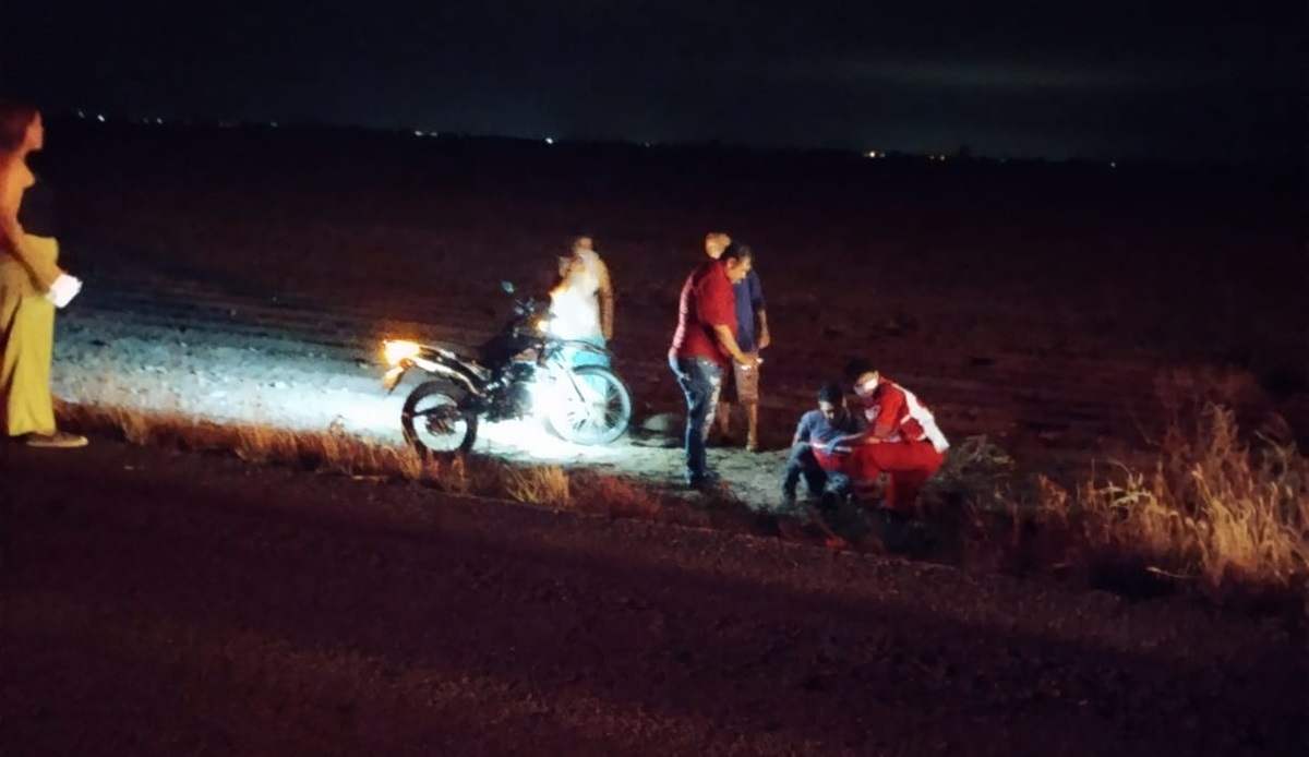 Dos lesionados deja choque de motos en Ruiz Cortines, Guasave