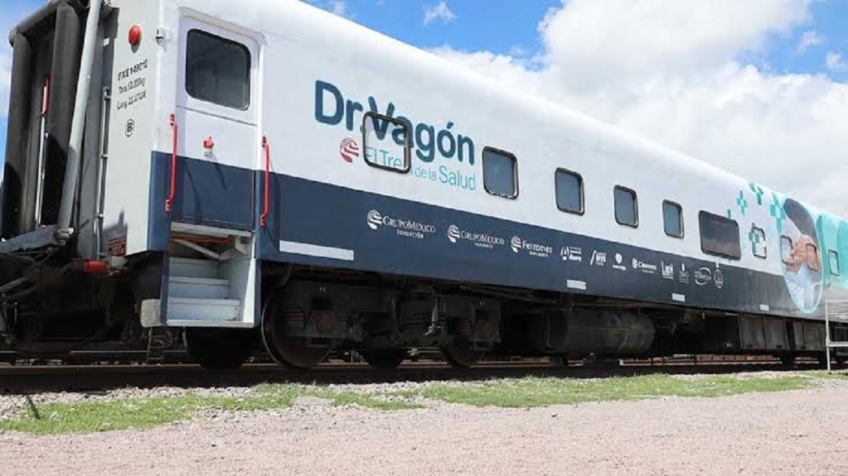 Estas son las fechas en Sinaloa del Dr. Vagón de Fundación Grupo México; habrá 64 médicos a bordo