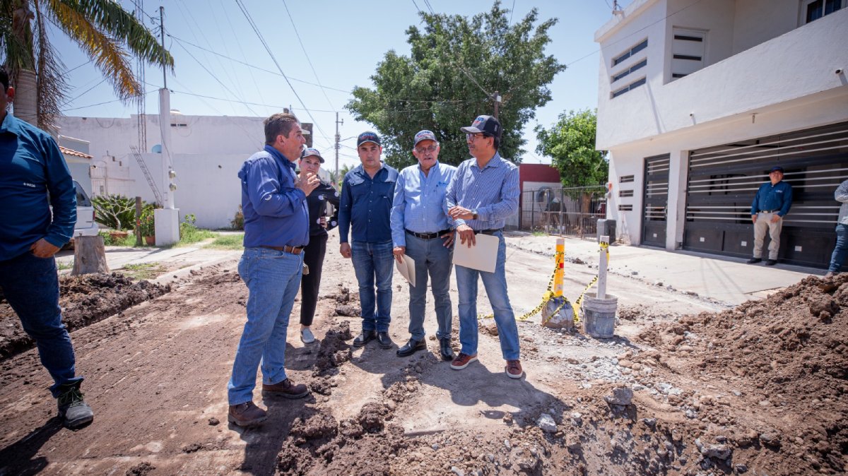 ¡No más problemas de drenaje! Dan solución a este problema en cinco fraccionamientos de Guasave