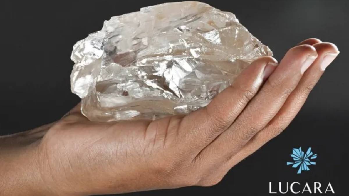 Descubren en Botsuana el segundo diamante más grande: 2.492 quilates