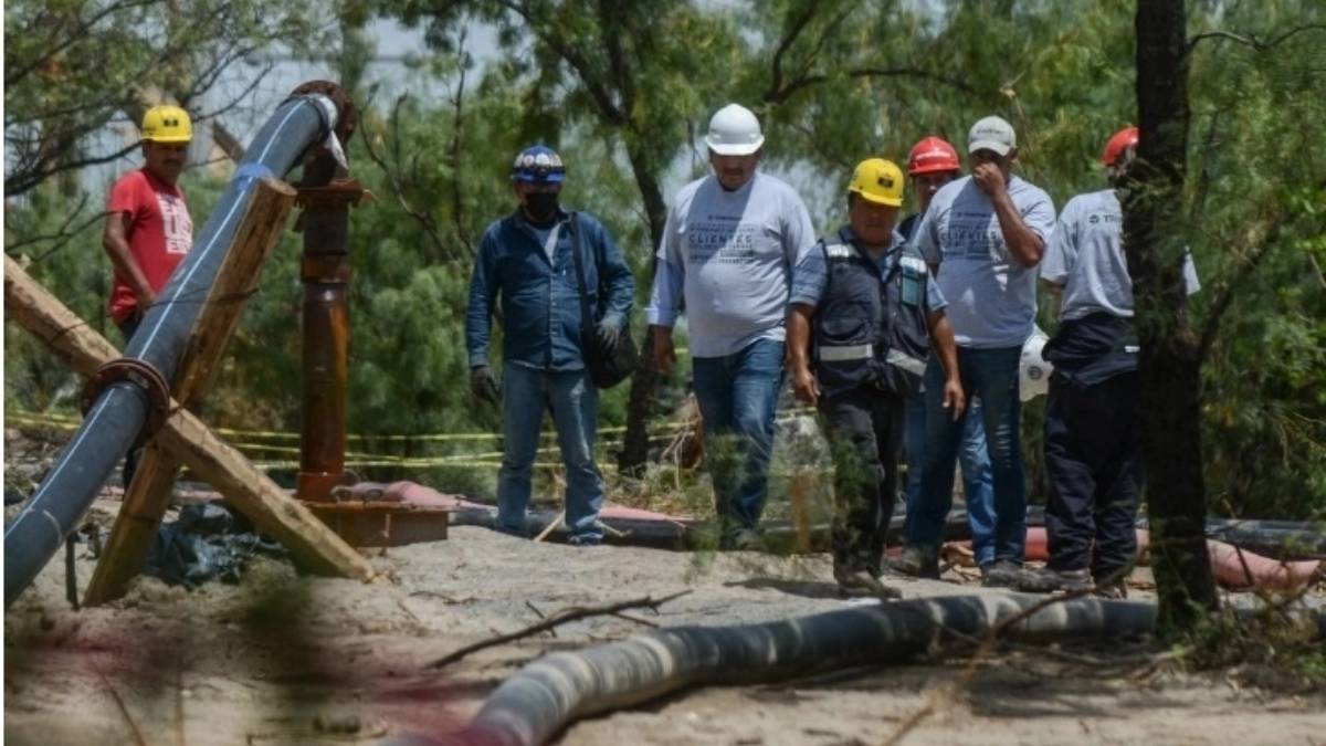 Encuentran restos del sexto minero atrapado en la mina El Pinabete, en Sabinas, Coahuila