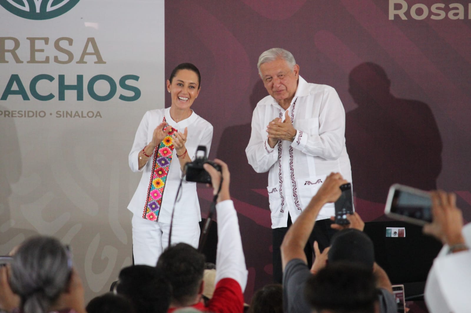 ‘Vamos a regresar antes de terminar’; AMLO y Sheinbaum volverán a Sinaloa para inaugurar el distrito de riego de la Santa María