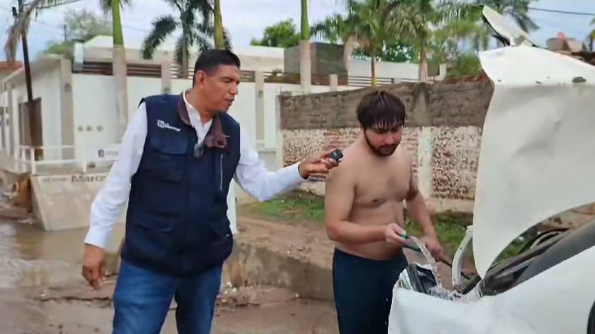 Hace 6 años Víctor perdió a su mamá al ser arrastrada por el arroyo “El Piojo”, hoy la corriente se llevó su auto