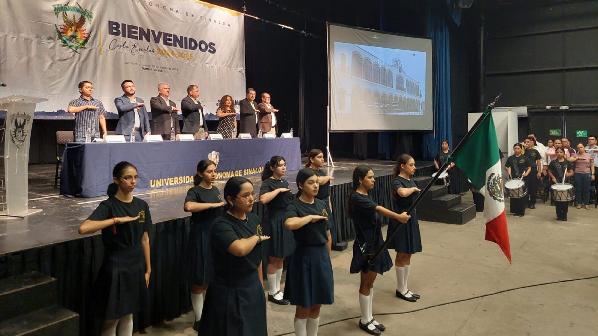 Inauguran en Los Mochis el Ciclo Escolar 2024-2025 en la Universidad Autónoma de Sinaloa