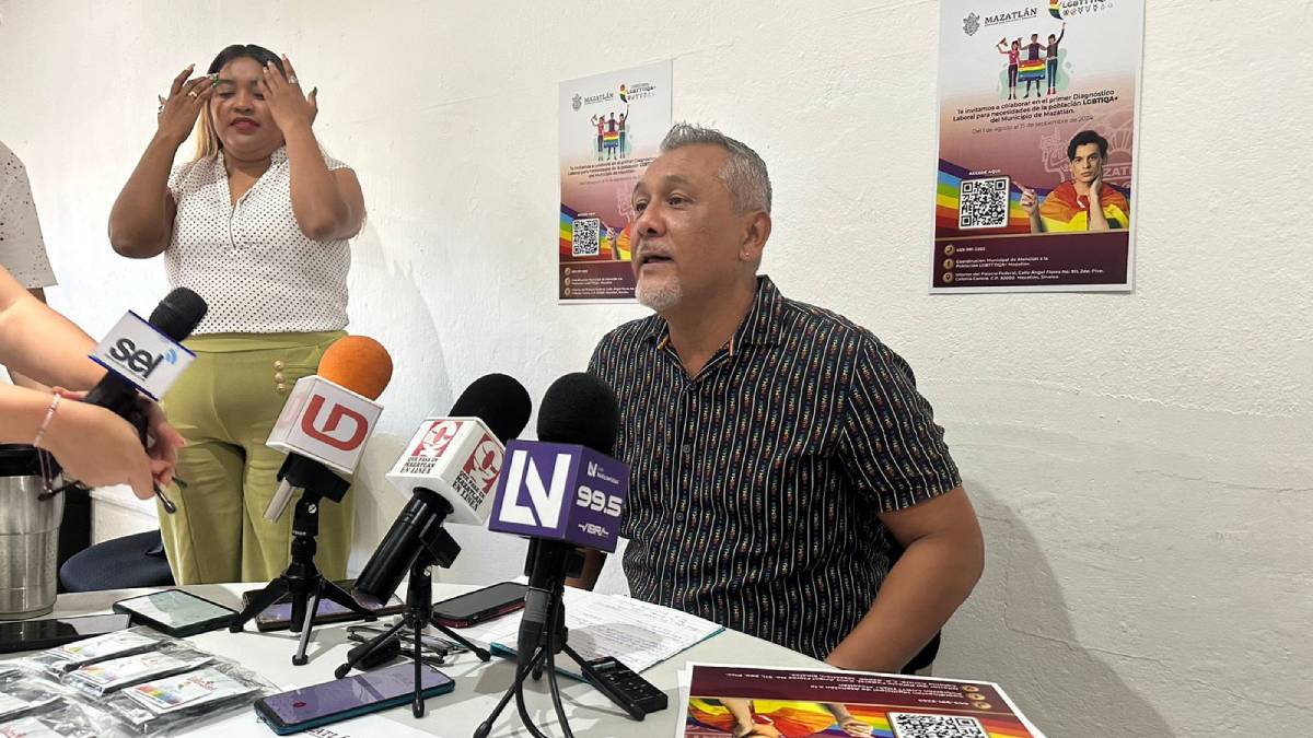 Este jueves inició el primer diagnóstico laborar para la comunidad LGBTIQA+ en Mazatlán