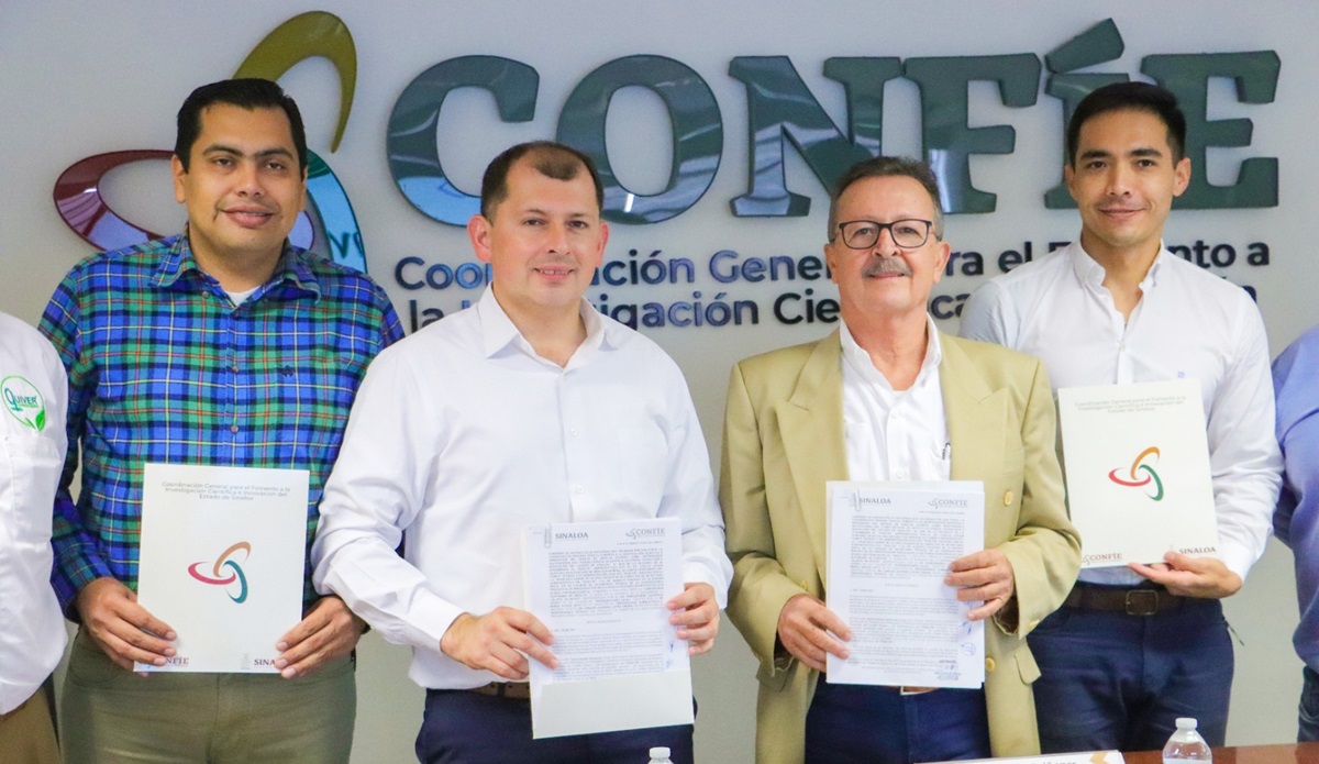 UAS y CONFÍE materializan con firma de convenio apoyo a proyecto dirigido por investigador universitario
