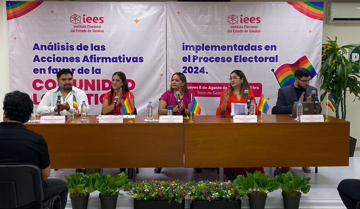“Se deben impulsar acciones que permitan participación política de la comunidad LGBT”: IEES