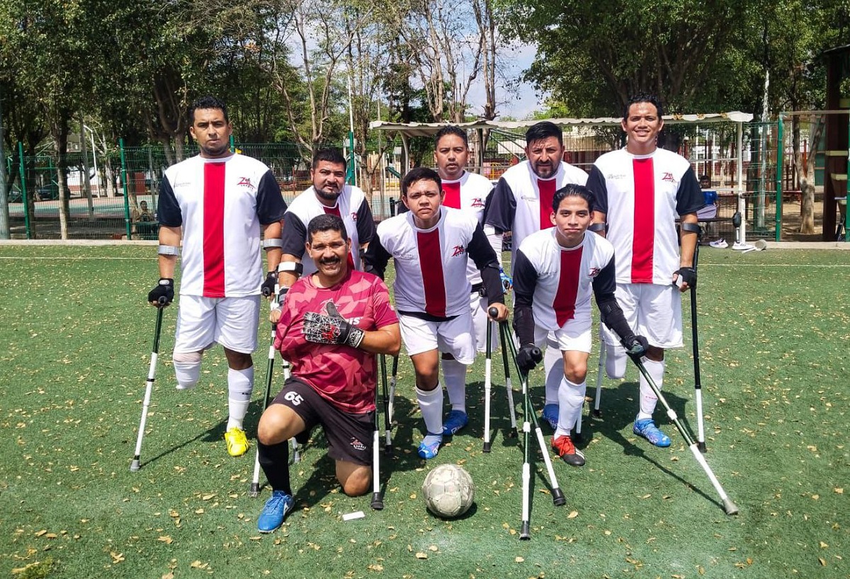 La Liga Nacional de Futbol de Amputados llega a Mazatlán con el Sinaloa vs San Luis Potosí
