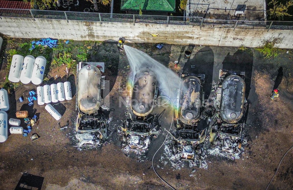 Aún se desconoce la causa de explosión en gasera ubicada en Juntas del Humaya: Grupo Alerta