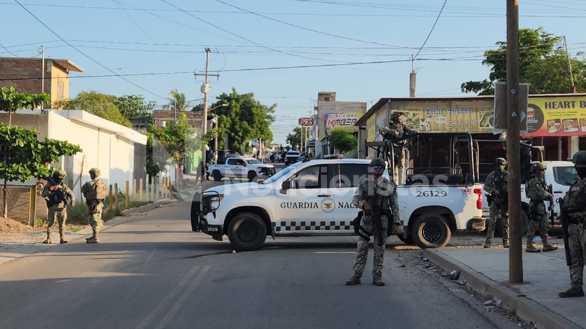 Hay una mujer detenida en operativo de militares en Los Huizaches de Culiacán