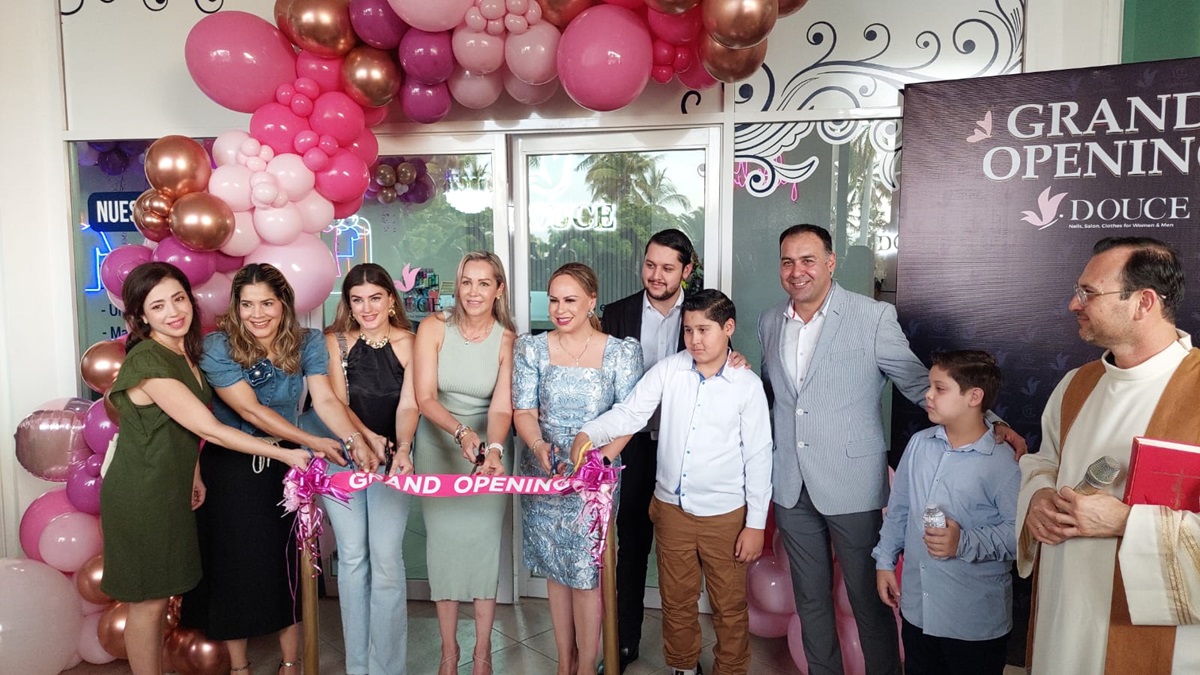 Inauguran salón de belleza y boutique ‘Douce’ en Los Mochis
