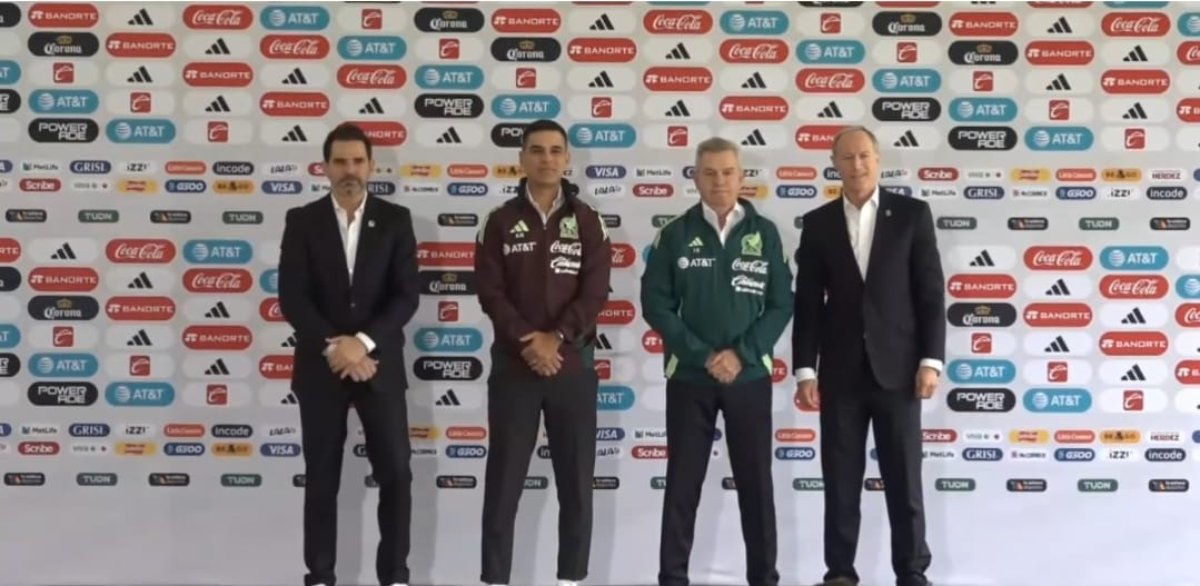 Presentan oficialmente a Javier Aguirre y Rafa Márquez en la Selección Mexicana de Futbol