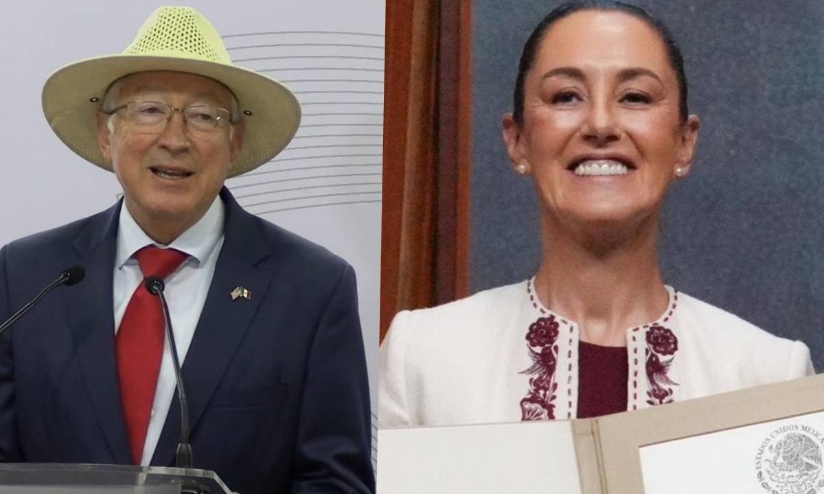 “Felicito al pueblo de México”: Ken Salazar tras declararse presidenta electa Claudia Sheinbaum