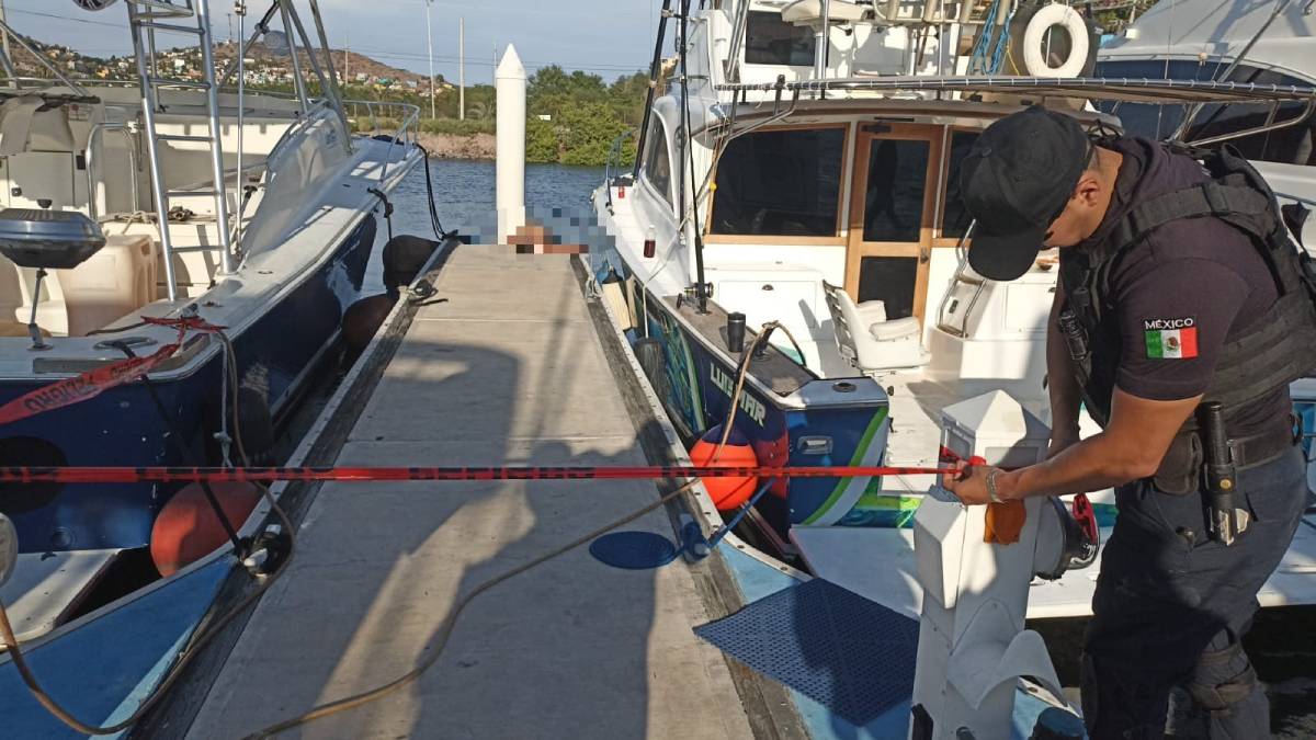 Localizan un hombre sin vida en el puerto de Topolobampo, la víctima presentaba un impacto de bala en su cuerpo