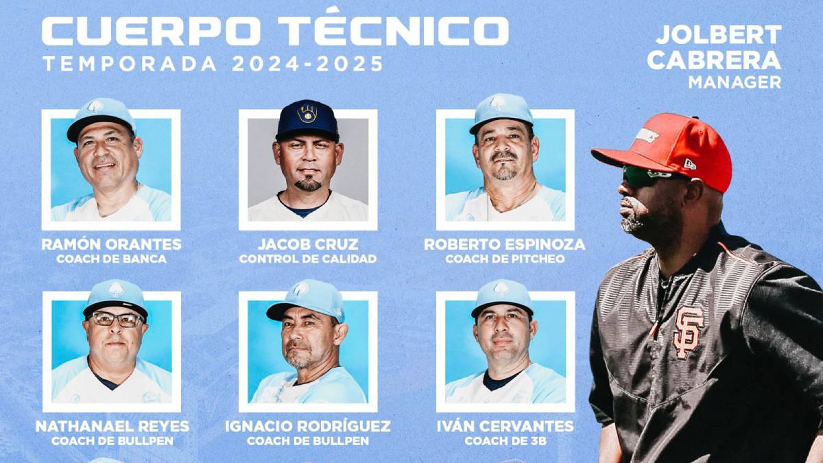 Los Algodoneros de Guasave anuncian cuerpo técnico para la próxima temporada de la LMP