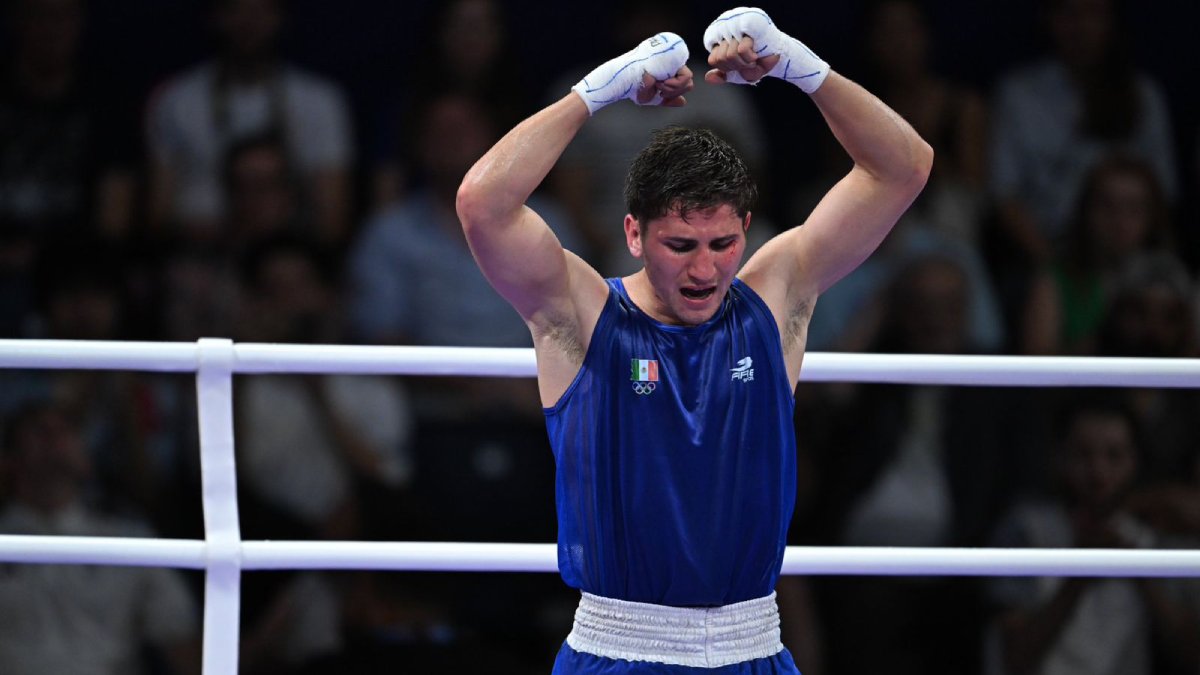 Felicita Édgar González a Marco Verde por su pase a semifinales en el boxeo de los Juegos Olímpicos 2024