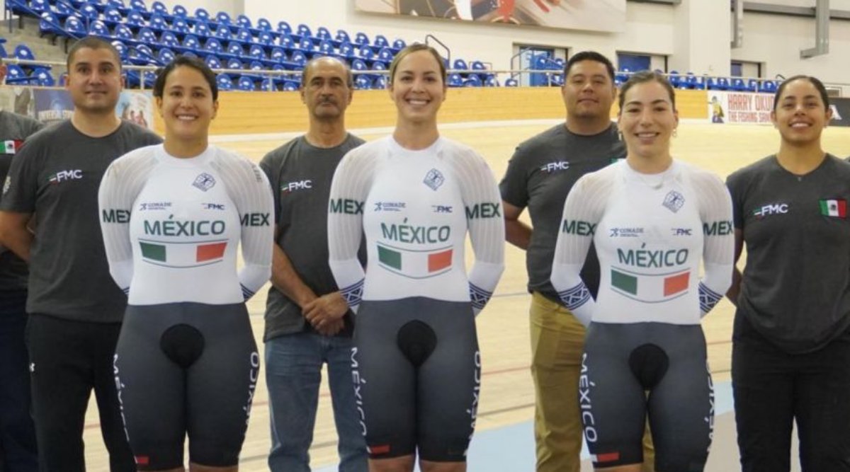 México es eliminado en velocidad por equipos del ciclismo en París 2024