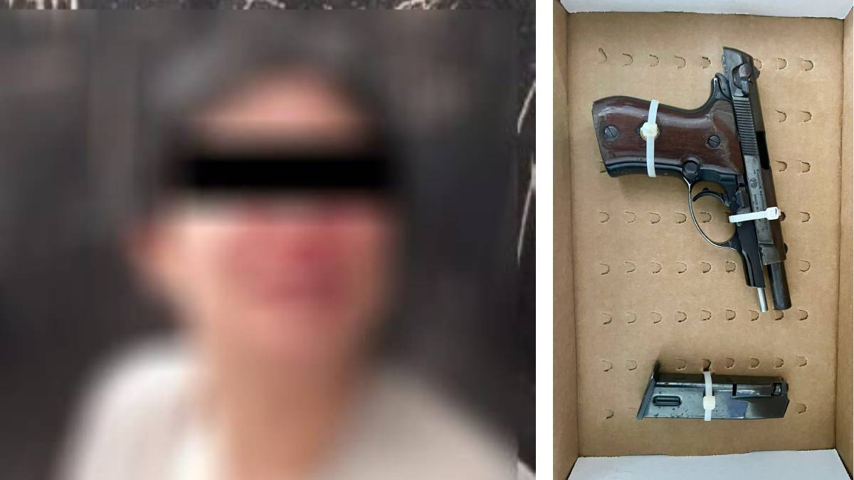 Mujer empistolada fue detenida tras 45 minutos de discutir con policías en Pueblos Unidos
