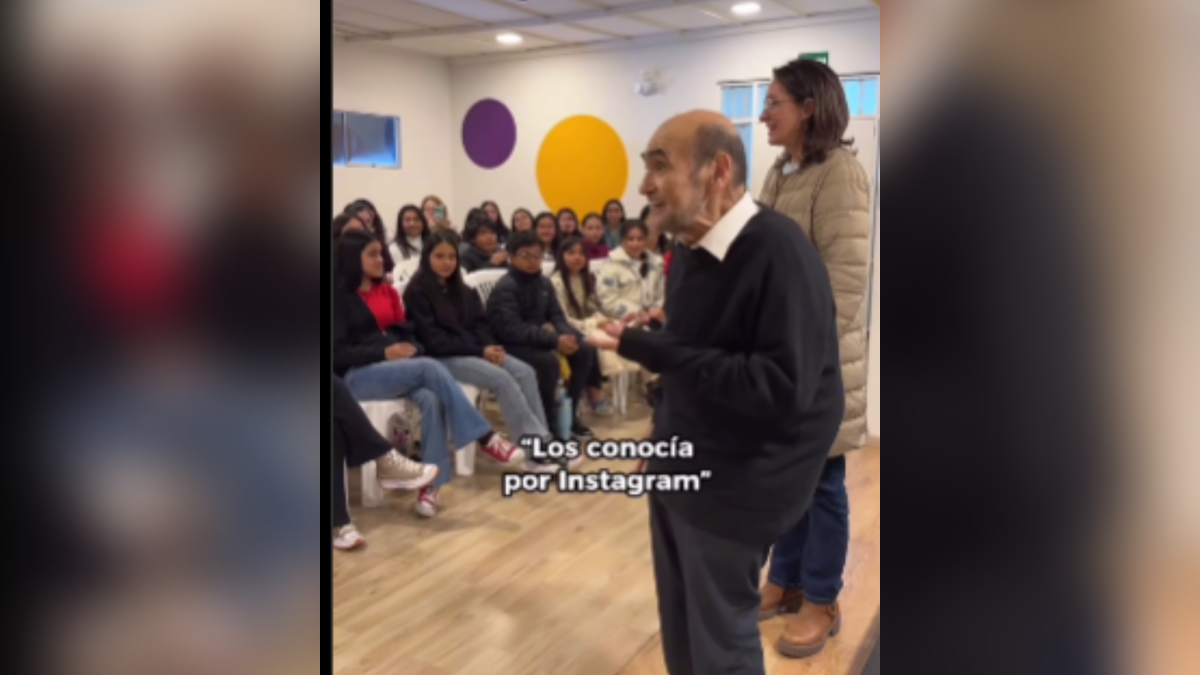 Niños peruanos del Coro Voces del Sol conmueven al ‘señor Barriga’, de la serie “El Chavo del 8”